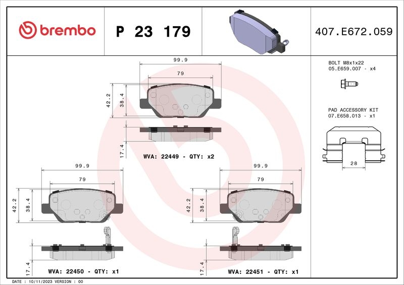 Brembo Bremsscheiben + Brembo Brembeläge