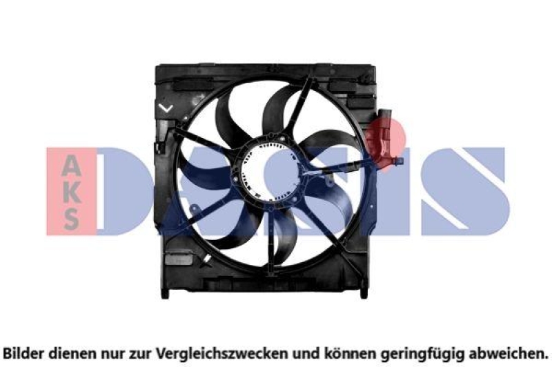 AKS DASIS L&uuml;fter, Motork&uuml;hlung 058102N