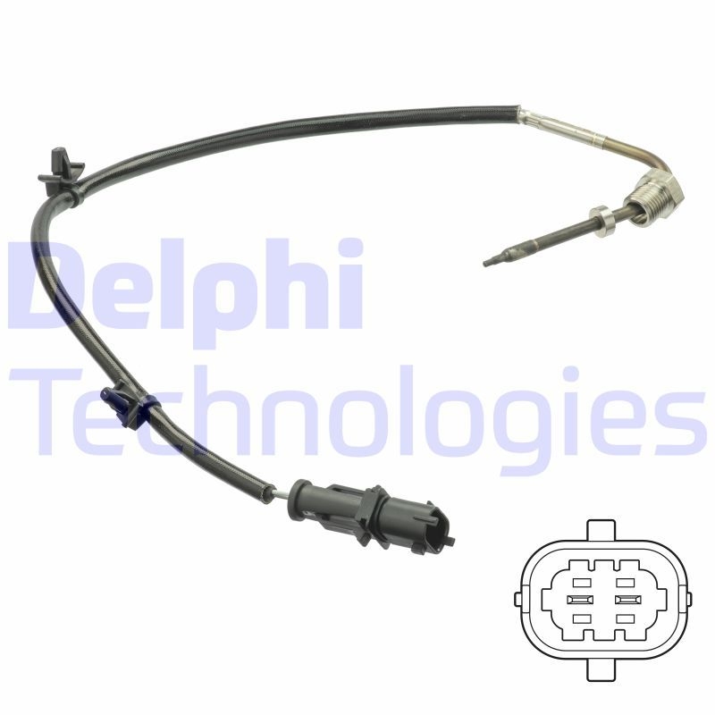 DELPHI Sensor, Abgastemperatur