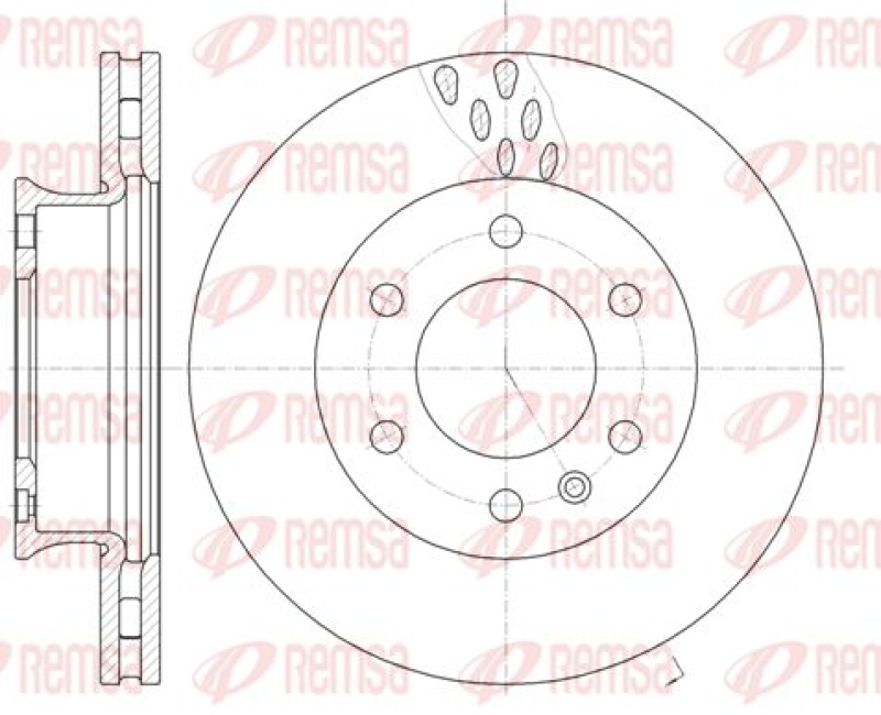 2x KAWE Brake Disc