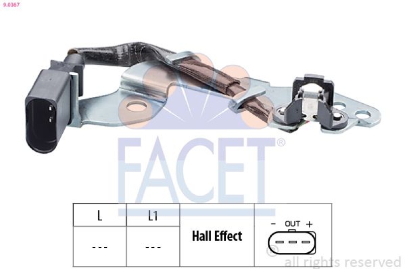 FACET Sensor, Nockenwellenposition Made in Italy - OE Equivalent