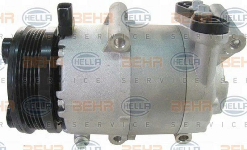 HELLA Compressor, air conditioning BEHR HELLA SERVICE Version ALTERNATIVE