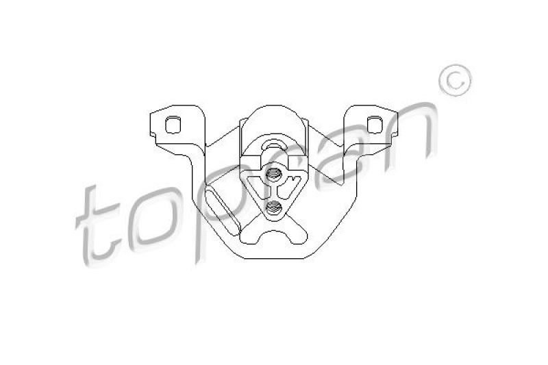TOPRAN Mounting, engine