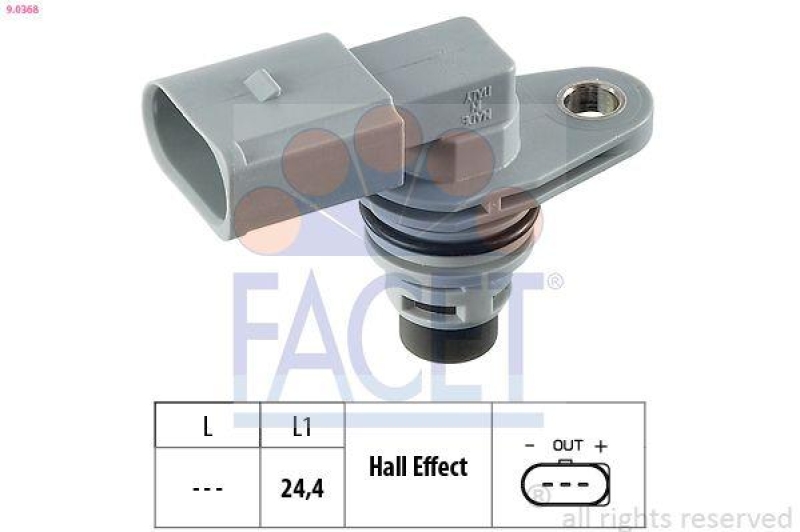 FACET Sensor, camshaft position Made in Italy - OE Equivalent