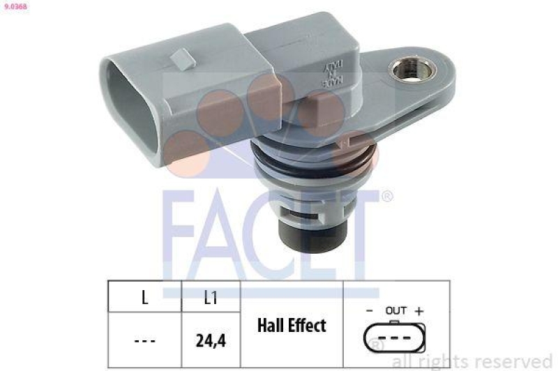 FACET Sensor, Nockenwellenposition Made in Italy - OE Equivalent