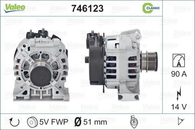 VALEO Generator REMANUFACTURED CLASSIC