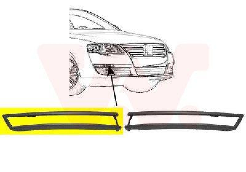 VAN WEZEL Cover, bumper