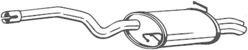 BOSAL Endschalld&auml;mpfer