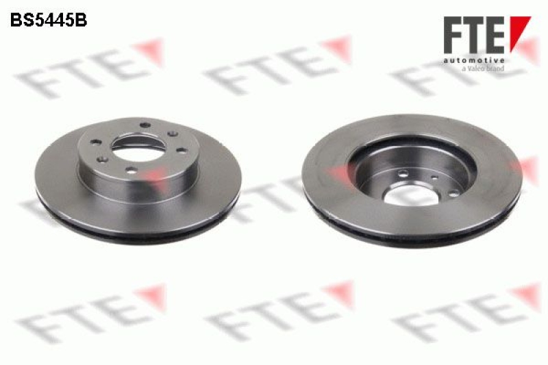 2x FTE Bremsscheibe COATED RANGE