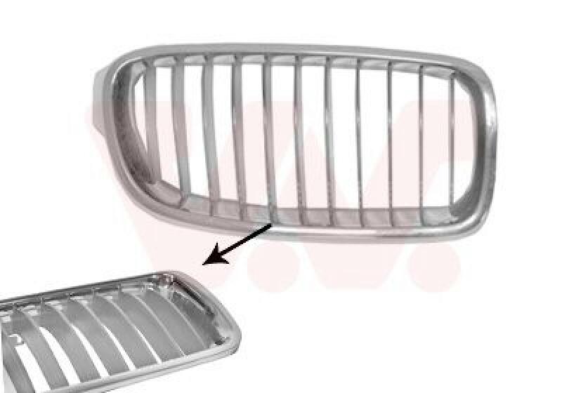 VAN WEZEL Radiator Grille ** Equipart **