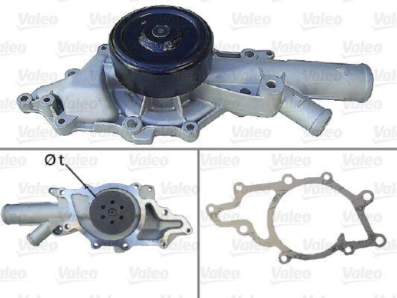 VALEO Wasserpumpe, Motorkühlung 506831
