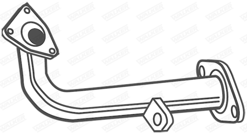 WALKER Exhaust Pipe