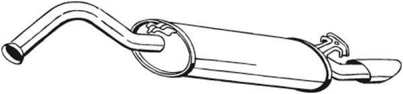 BOSAL Endschalldämpfer