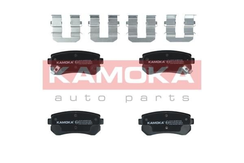 KAMOKA Bremsbelagsatz, Scheibenbremse JQ101146