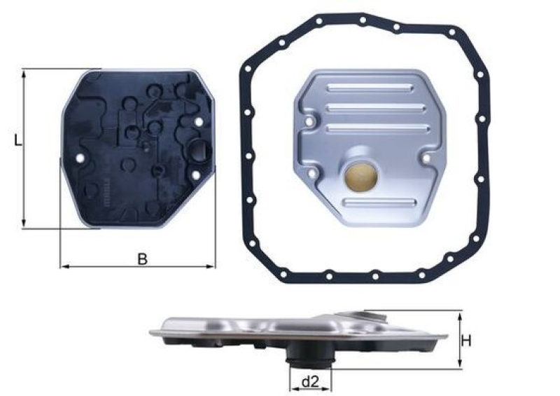 MAHLE Hydraulikfilter, Automatikgetriebe