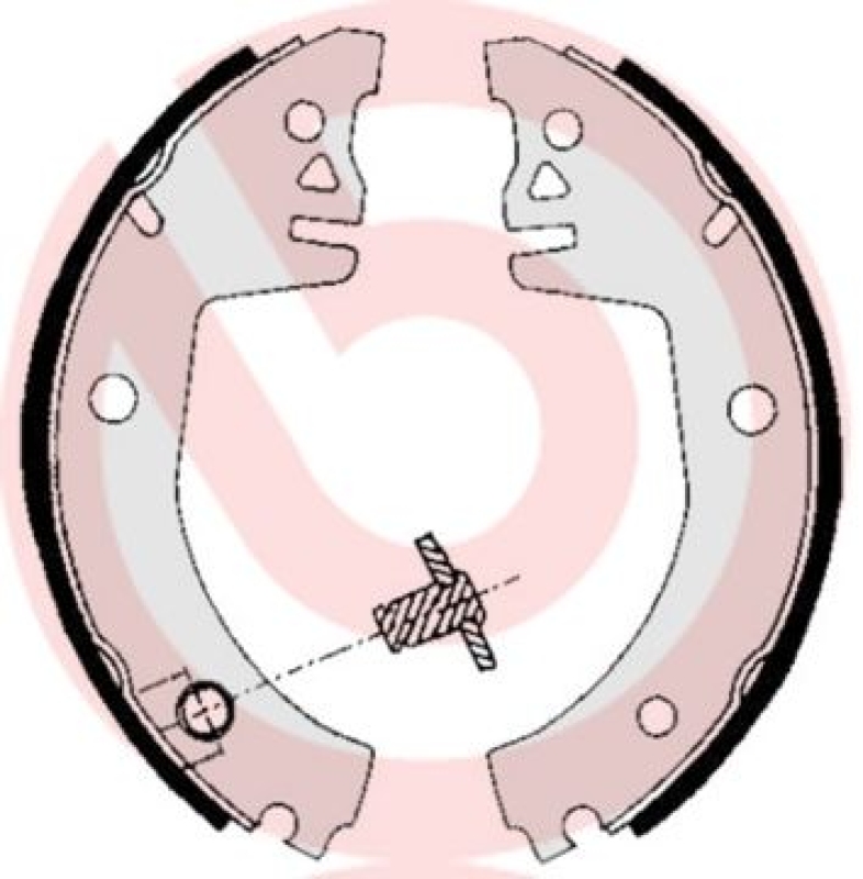 BREMBO Bremsbackensatz ESSENTIAL LINE