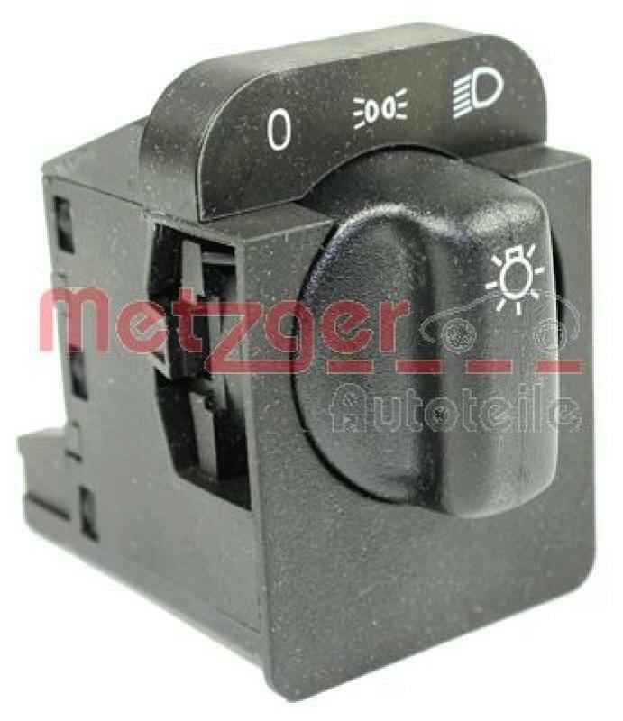 METZGER Switch, headlight genuine