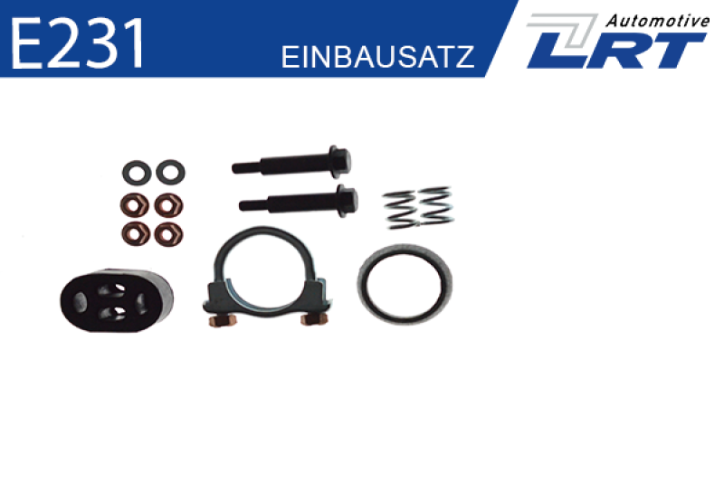 LRT Mounting Kit, catalytic converter