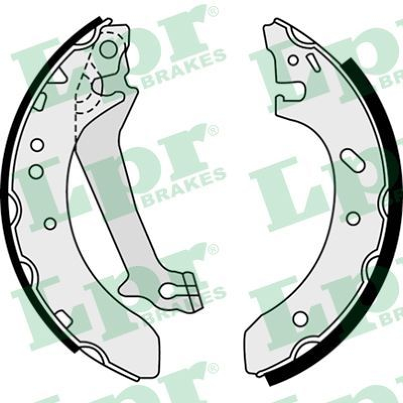 LPR Brake Shoe Set