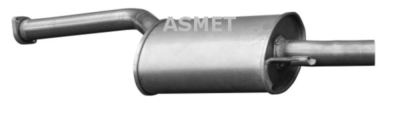 ASMET Centre Muffler