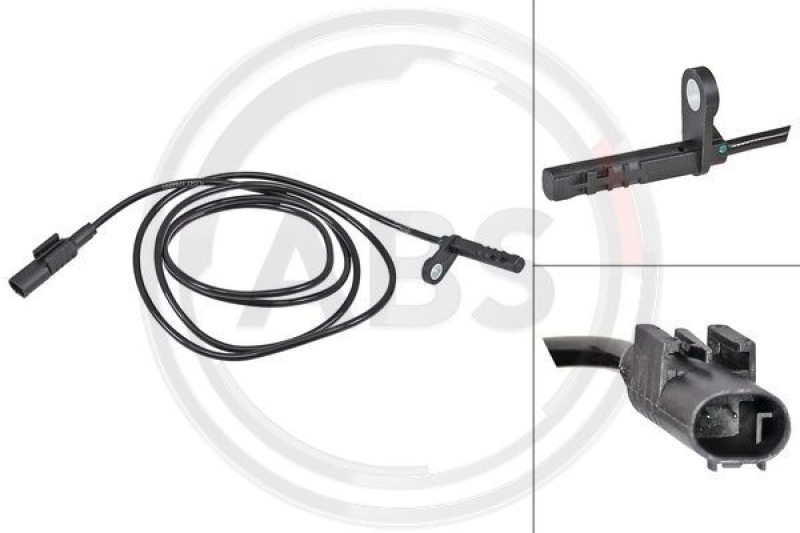 Sensor, wheel speed