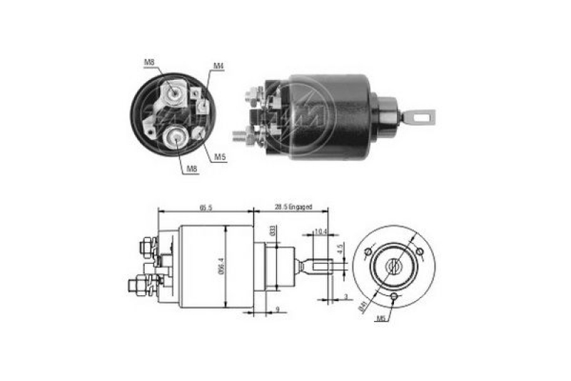 ERA Magnetschalter für Starter / Anlasser