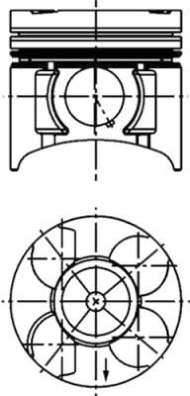 KOLBENSCHMIDT Piston