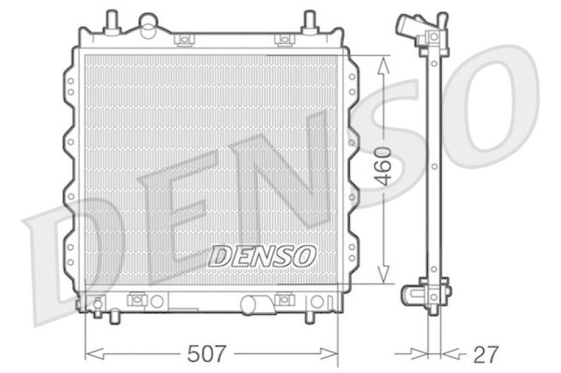 DENSO Kühler, Motorkühlung