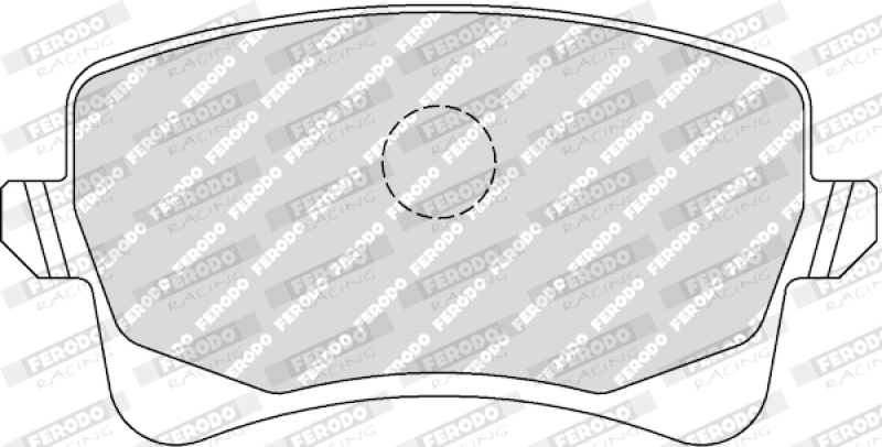 FERODO RACING Bremsbelagsatz, Scheibenbremse