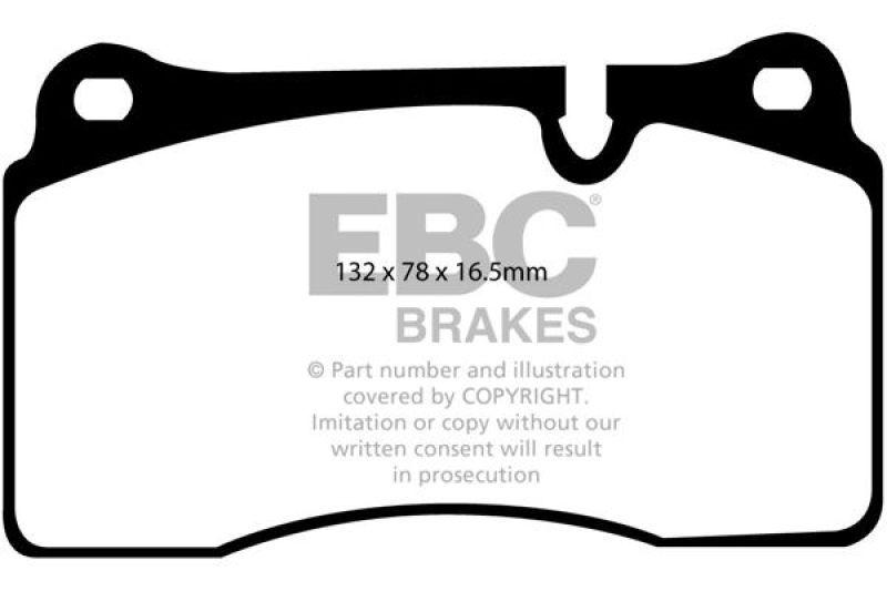 EBC Brakes Bremsbelagsatz, Scheibenbremse