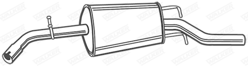 WALKER Endschalld&auml;mpfer 21413