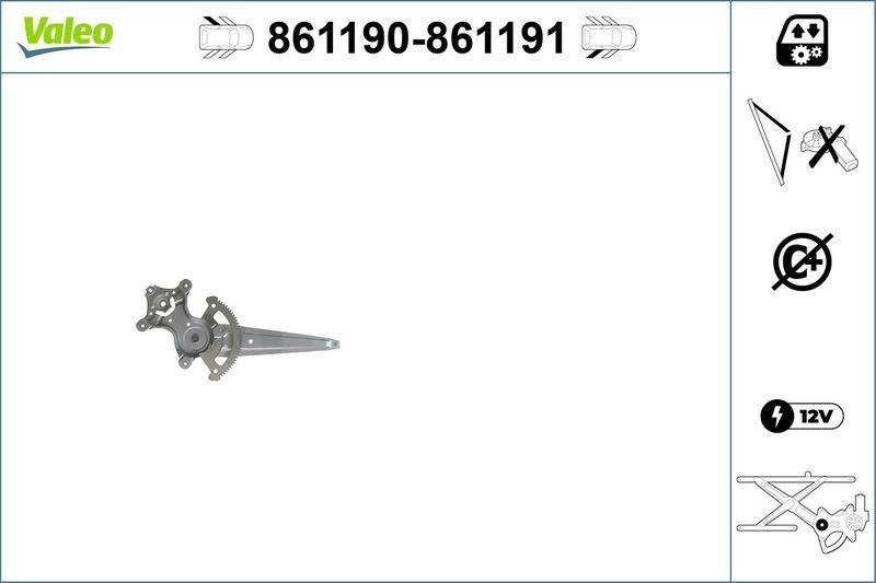 VALEO Fensterheber 861190