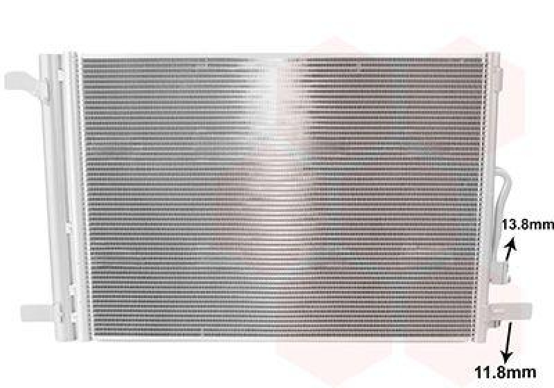 VAN WEZEL Kondensator, Klimaanlage 58015712