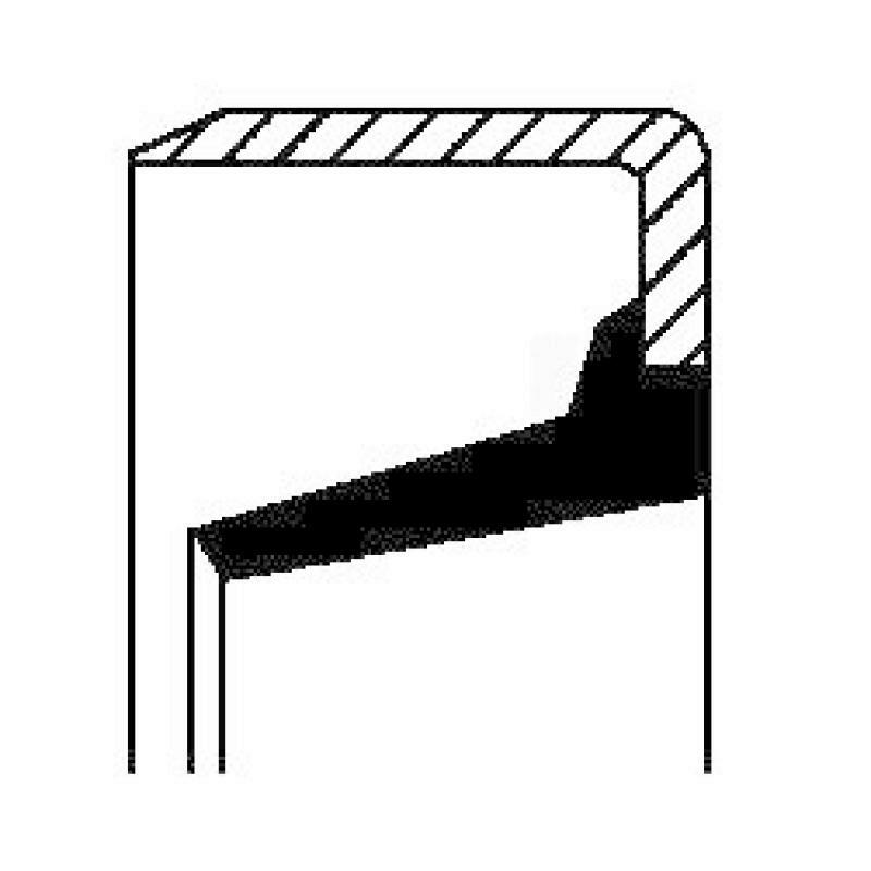 CORTECO Shaft Seal, automatic transmission