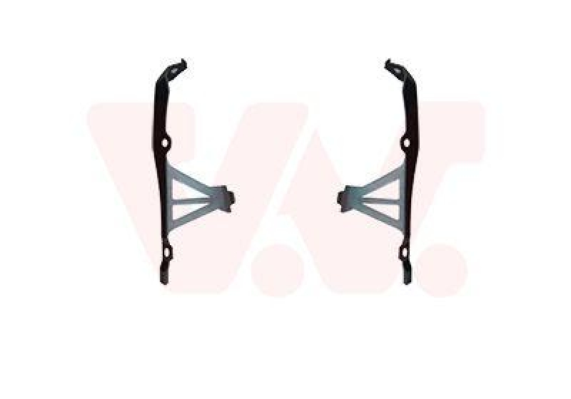 VAN WEZEL Mounting Bracket, bumper ** Equipart **