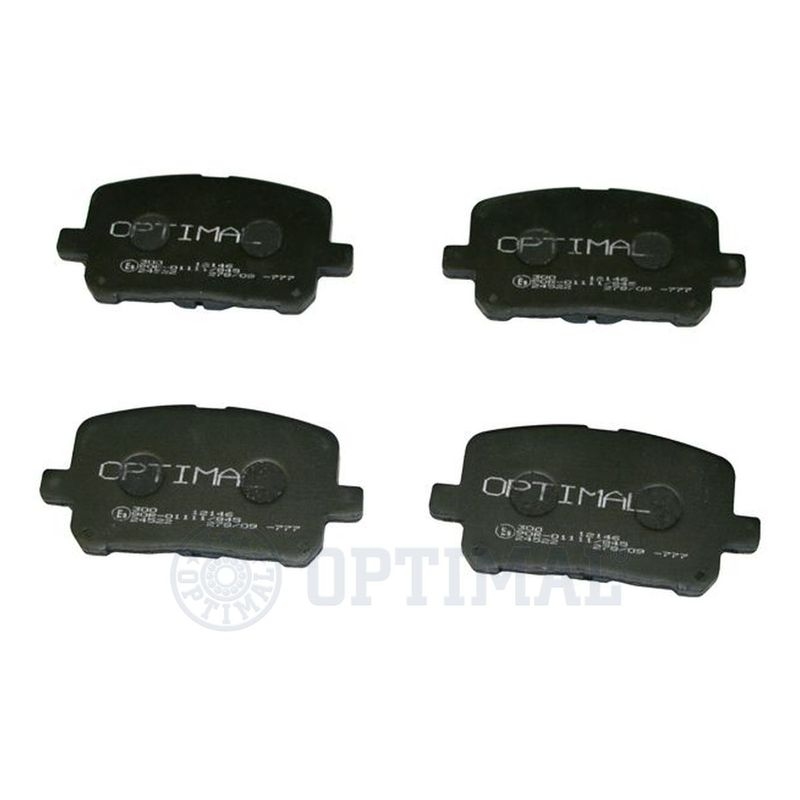 OPTIMAL Brake Pad Set, disc brake