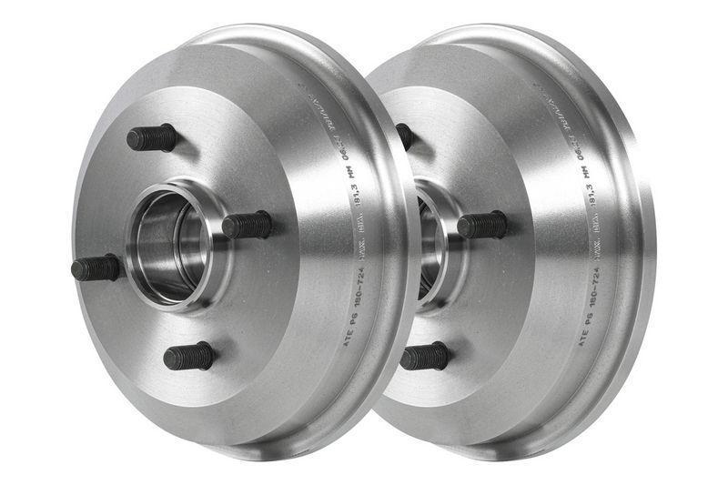 2x ATE Brake Drum
