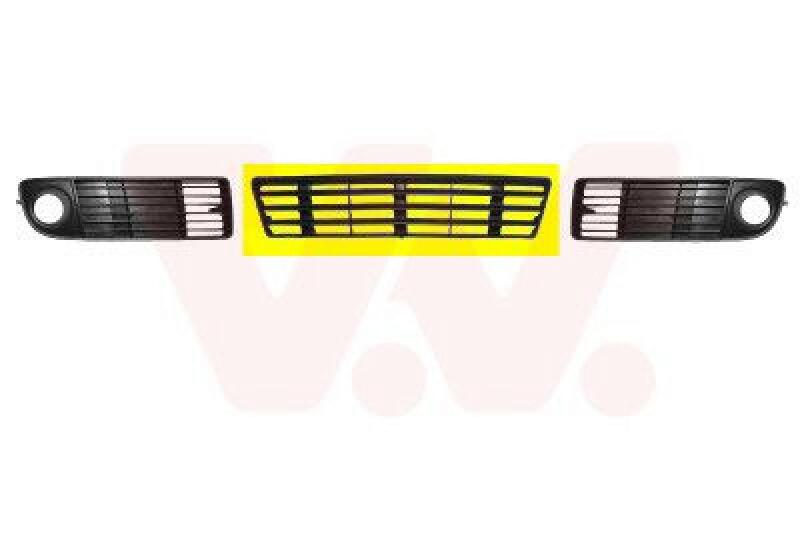 VAN WEZEL Ventilation Grille, bumper ** Equipart **