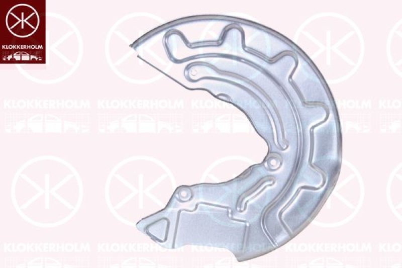 KLOKKERHOLM Splash Panel, brake disc