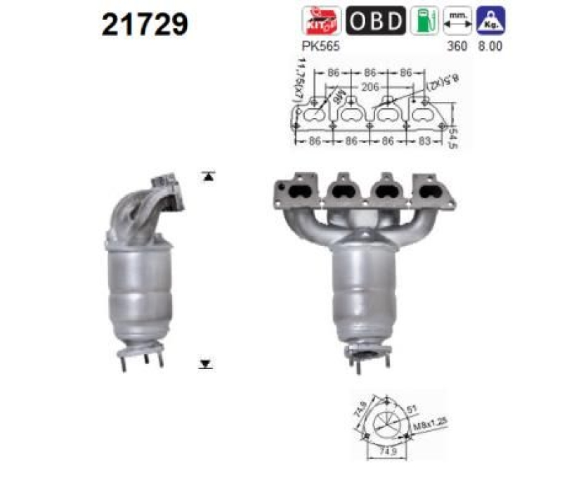 AS Catalytic Converter