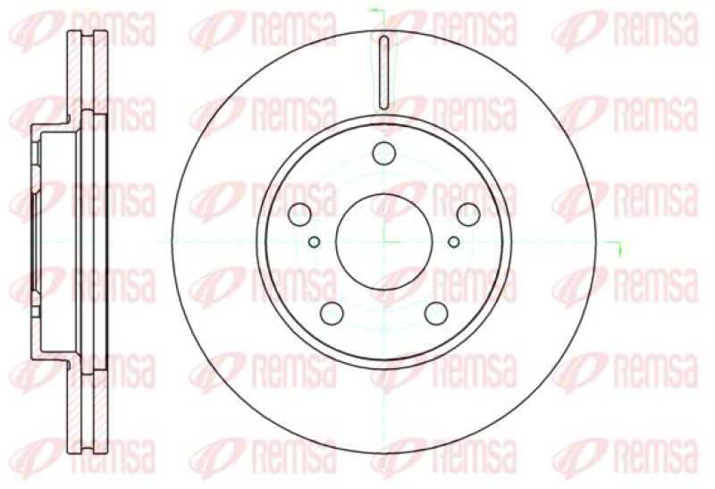 2x KAWE Brake Disc