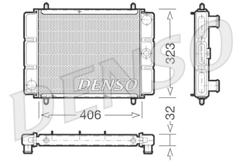 DENSO K&uuml;hler, Motork&uuml;hlung DRM06010