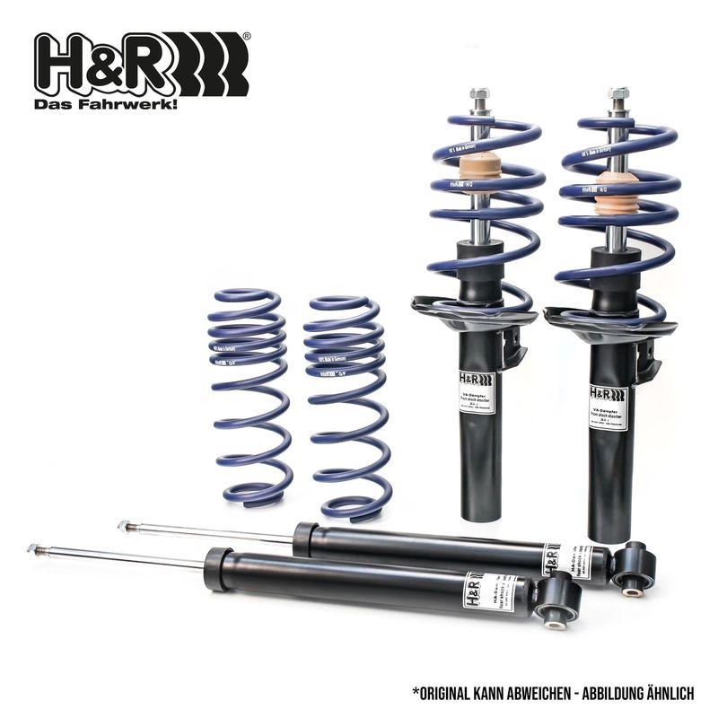 H&R Spezialfedern Fahrwerkssatz, Federn/D&auml;mpfer Cup-Kit Sportfahrwerk 29939-2