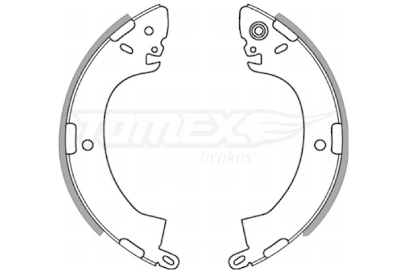 TOMEX Brakes Bremsbackensatz