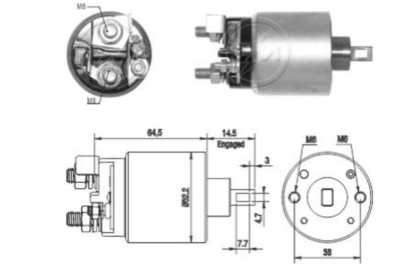 ERA Solenoid Switch, starter