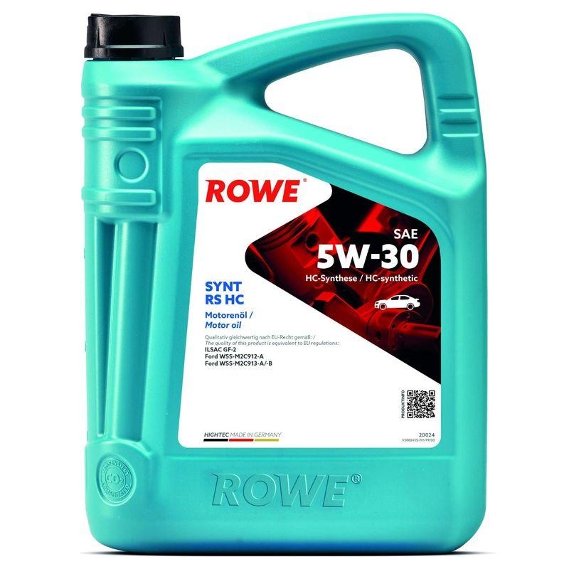 2x 5L Rowe Hightec Synt RS 5W-30 HC Motoröl Ford WSS-M2C912-A Ford WSS-M2C913