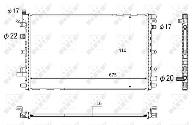 NRF Cooler, drive battery