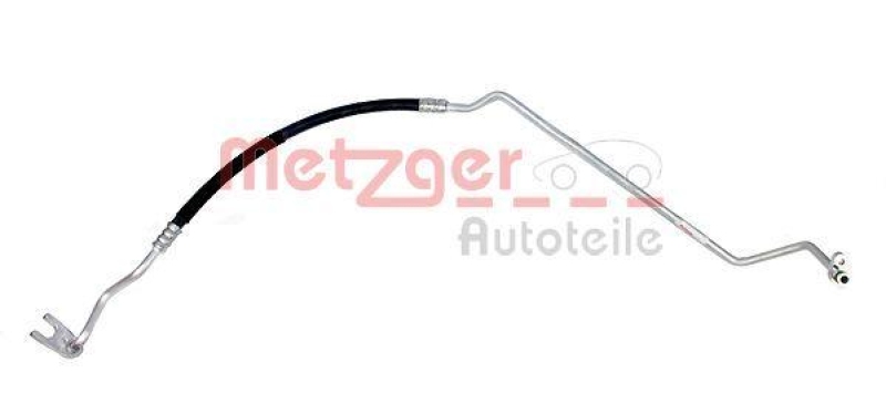 METZGER High Pressure Line, air conditioning GREENPARTS