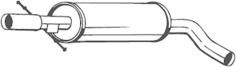 BOSAL Middle Silencer