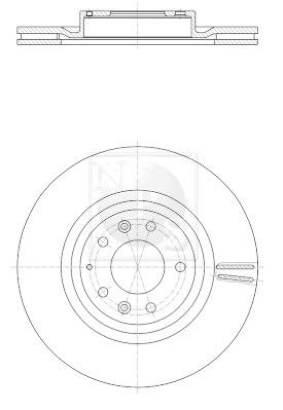 2x NPS Bremsscheibe